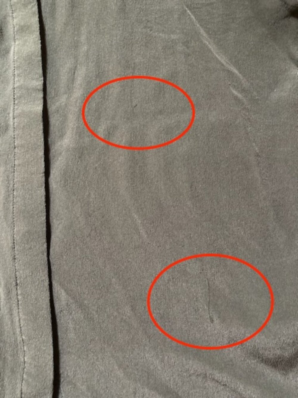 & Other Stories Dark Green Silk Button-Down Shirt - Picture 6 of 8